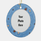 Brownie Scout keramische kerstversiering Keramisch Ornament (Links)