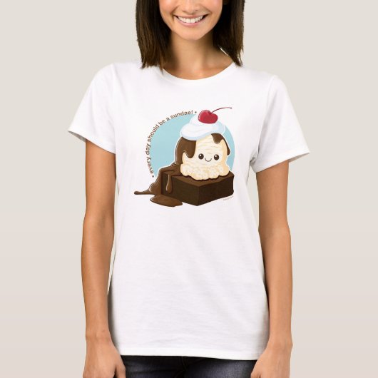 Brownie Sundae T-shirt (Voorkant)
