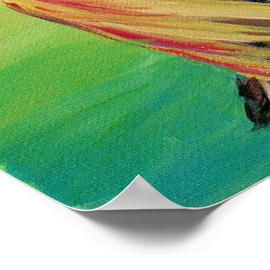 Brownie the Pelican Poster (Hoek)