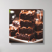 Brownies Canvas Afdruk (Voorkant)