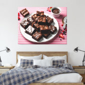 Brownies Canvas Afdruk (Insitu (Slaapkamer))