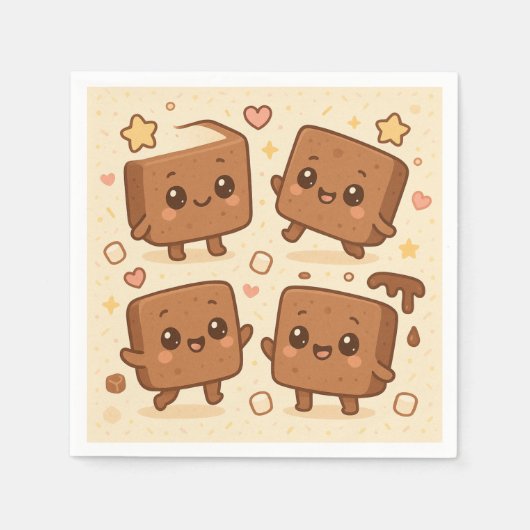 Brownies (Cartoon Cute for Kids) for USA Servet (Voorkant)