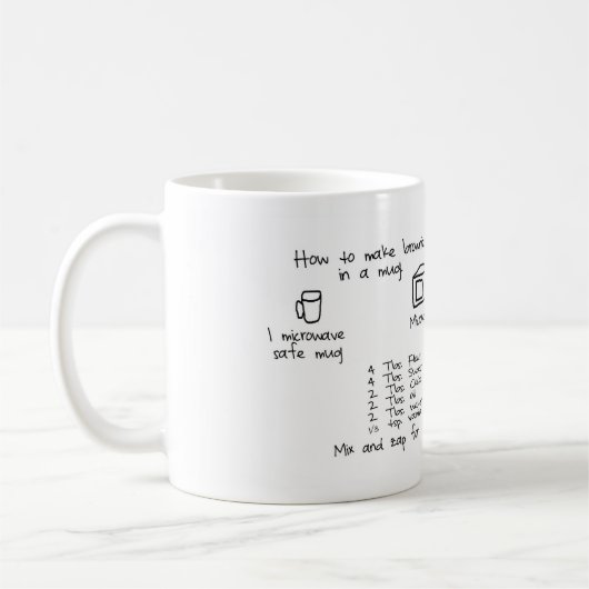 Brownies in een Mok (Links)