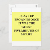 BROWNIES.jpg Briefkaart (Voorkant / Achterkant)