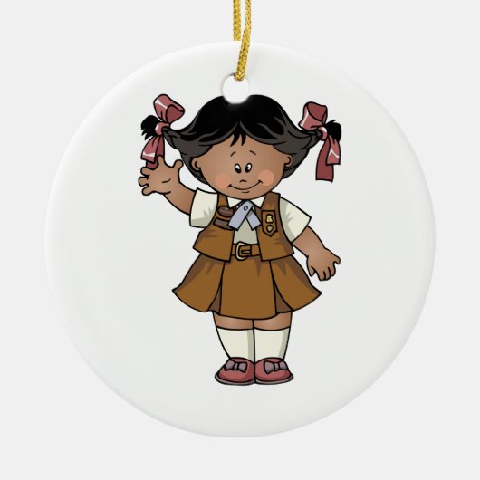 Brownies Keramisch Ornament (Voorkant)