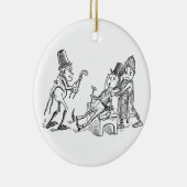 Brownies Pulling Teeth Keramisch Ornament (Rechts)