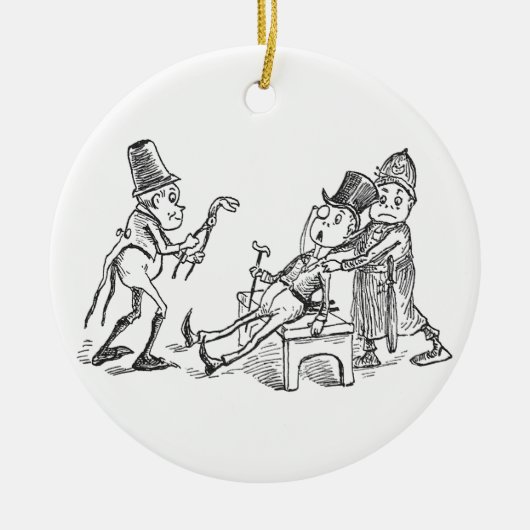 Brownies Pulling Teeth Keramisch Ornament (Voorkant)