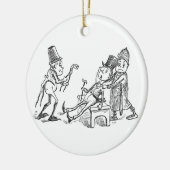 Brownies Pulling Teeth Keramisch Ornament (Links)