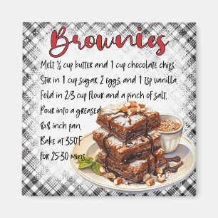 Brownies Recept Magneet
