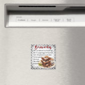 Brownies recept magneet (Insitu (Vaatwasser))