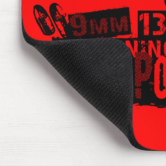 Browning Hi-Power Muismat (Hoek)