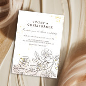 Browning op liefde bruiloft uitnodiging