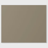 Brownish Gray (vaste kleur) Cadeaupapier (Vlak)