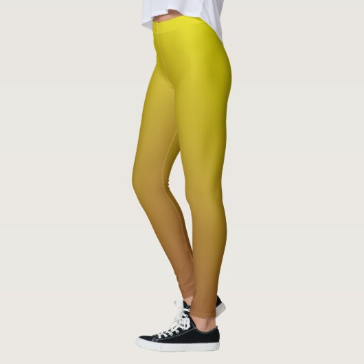 Brownish Yellow Gradient Leggings (Links)