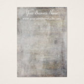  Browns Grunge Earring Holder Display Kaarten Visitekaartjes (Voorkant)