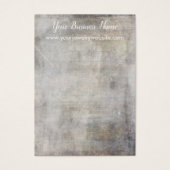 Browns Grunge Ketting Holder Display Kaart (Voorkant)