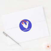 Brown's Independence, Will Bratton voor het Congre Ronde Sticker (Envelop)