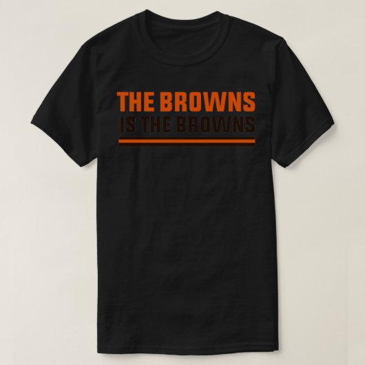 browns is de browns t-shirt (Design voorkant)