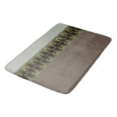 Browns met decoratieve schaduwen van groen badmat (Gekanteld)