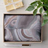 Browns neutrale Agate Stone Tissuepapier (Geschenk)