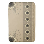 Browns Taupe en Beige Badmat (Voorkant Verticaal)