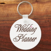 Browns van de classy van de Wedding Planner Sleutelhanger (Voorkant)