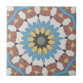 Browns van de oude Spaanse Tegel Tegeltje (Voorkant)