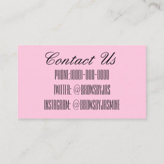 Browns visitekaartje