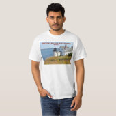Browns vuurtoren, Maine T-Shirt (Voorkant volledig)