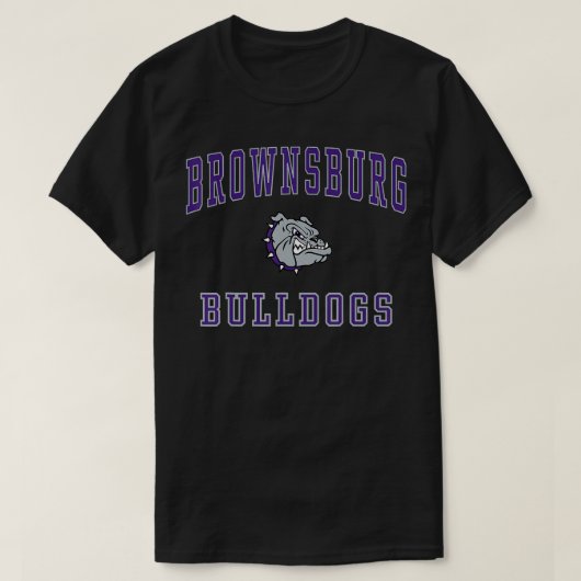 Brownsburg High School Bulldogs C1 T-shirt (Design voorkant)
