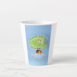 Brownsea Island map, Poole, dorset, Engeland. Latte Mok