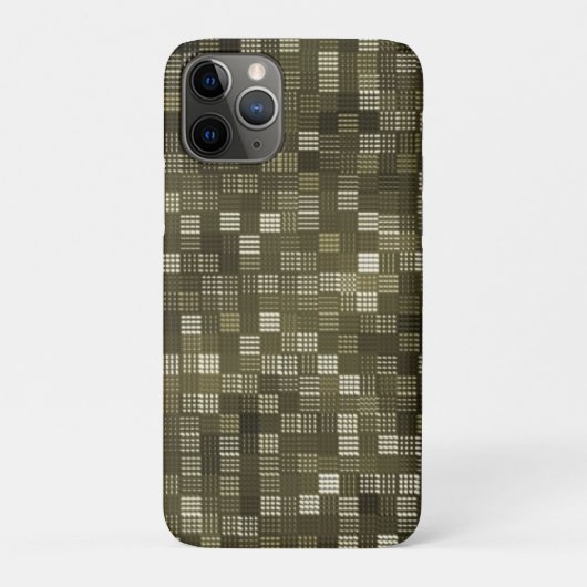 Brownstone Grid Case-Mate iPhone Case (Achterkant)