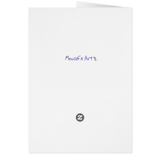 Brownstone met gebarsten bomen, blanco, Kaart (Achterkant)