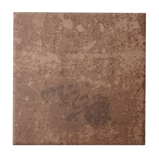 Brownstone vintage rustic simple rustic print tegeltje (Voorkant)