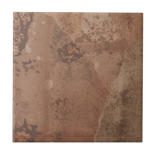 Brownstone vintage rustic simple rustic print  tegeltje (Voorkant)