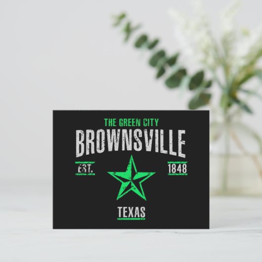 Brownsville Briefkaart (Staand voorkant)