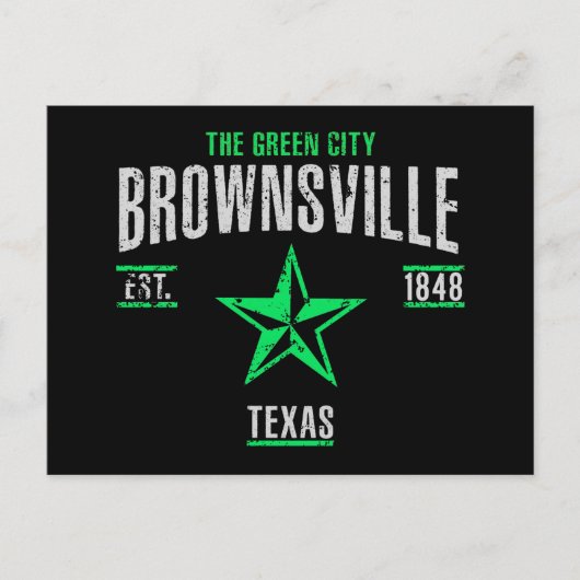 Brownsville Briefkaart (Voorkant)