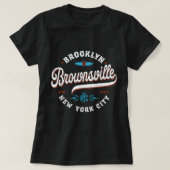 Brownsville Brooklyn - New York retro  grap T-shirt (Design voorkant)