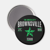Brownsville Magneet (Voorkant / Achterkant)