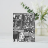 Brownsville market, Brooklyn: 1962 Briefkaart (Staand voorkant)