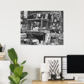 Brownsville market, Brooklyn: 1962 Poster (Thuiskantoor)