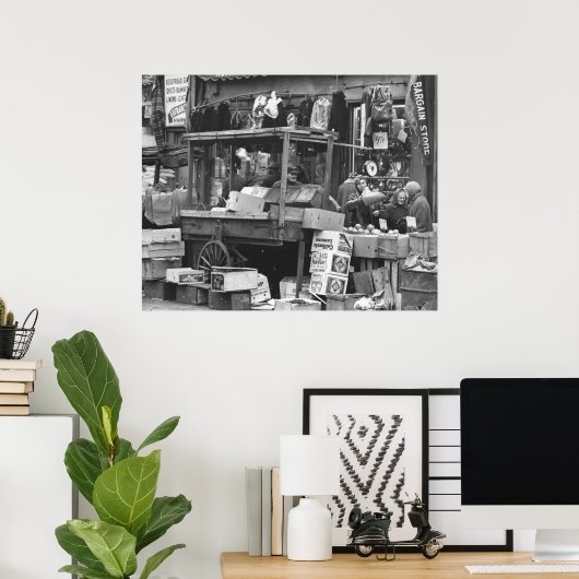 Brownsville market, Brooklyn: 1962 Poster (Thuiskantoor)