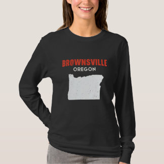 Brownsville Oregon USA State America Travel Oregon T-shirt