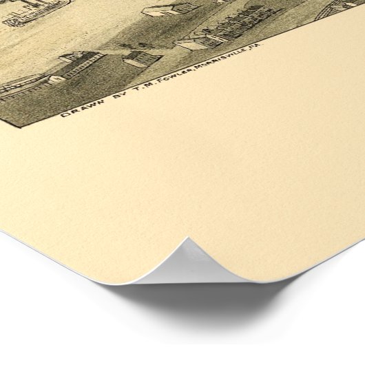 Brownsville, PA Panoramic Map - 1902 Poster (Hoek)