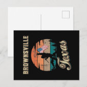 Brownsville Texas Briefkaart (Voorkant / Achterkant)