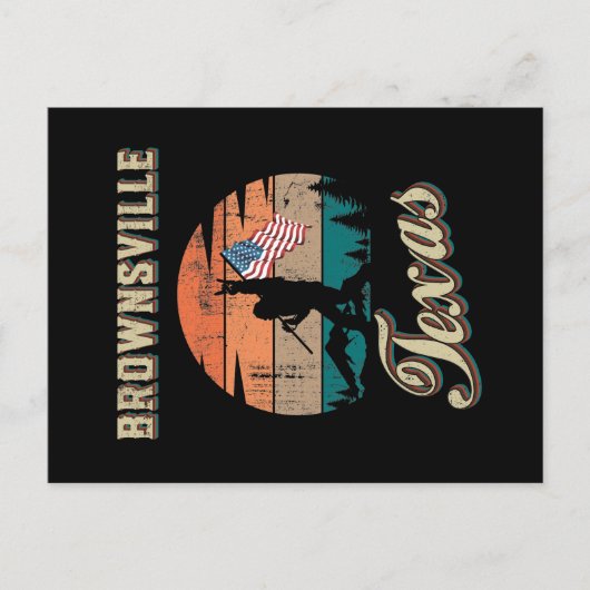 Brownsville Texas Briefkaart (Voorkant)