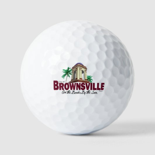 BROWNSVILLE TEXAS GOLFBALLEN (Voorkant)