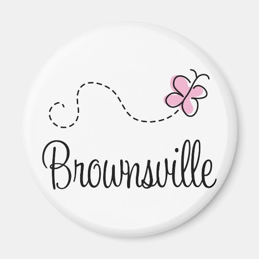 Brownsville Texas T-shirt Magneet (Voorkant)