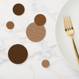 Browntone Table Confetti