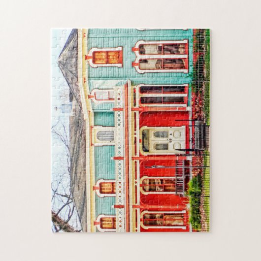 Brownville Nebraska Legpuzzel (Verticaal)